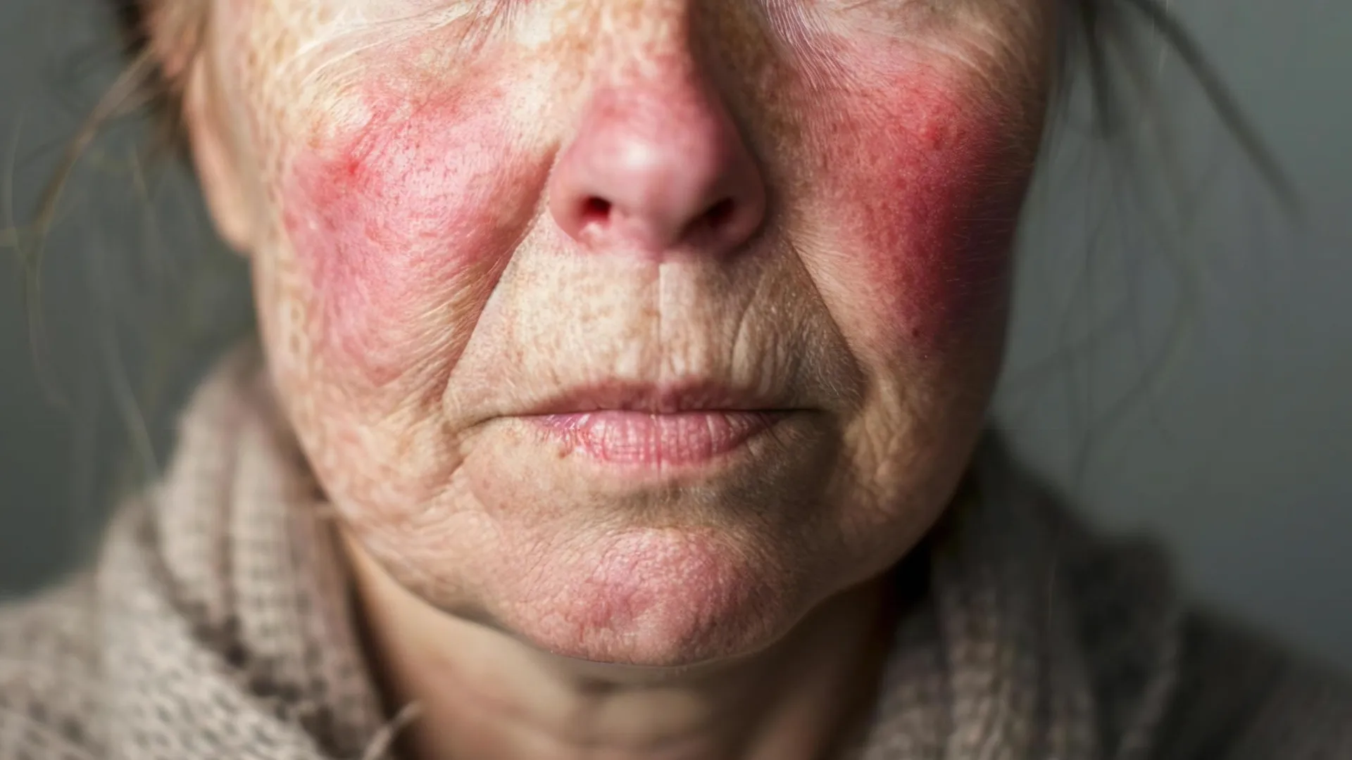 Ερυθηματώδης λύκος στο πρόσωπο